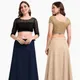 Beige & Navy__Eazyshape