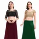 Dark Green & Wine