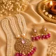 Golden - Ruby Pink and Pearl__Ssquare collection