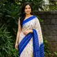 White and Blue__LOOMĒRA - Authentic, Affordable & Uniquely Yours