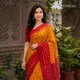 Mustard Yellow and Red__LOOMĒRA - Authentic, Affordable & Uniquely Yours