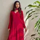 Red__Vastram Kurti