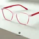 Clear Trp Red Temple__LM Eyewear