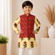 Ruby Red, Ivory Cream & White__Nature Nook Kids