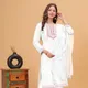 Rani Pink & White__Fazla  Textiles