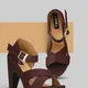 Brown
