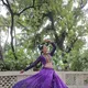 Purple __Damru Trendz