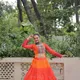 Orange __Damru Trendz