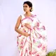 Bright Hot Pink Ivory White__Dheera