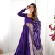 Purple__Damodaram Fashion