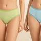 Lime Green Sky Blue__Adina