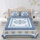White & Blue__Cozy BedLinen
