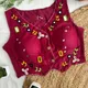 MAROON__Stree Vastra