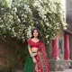 Green__Shringar House - Designer Lehenga Collections