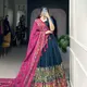 Dark Blue & Pink__Shringar House - Designer Lehenga Collections