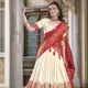 White & Red__Shringar House - Designer Lehenga Collections