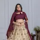 Wine__Shringar House - Designer Lehenga Collections