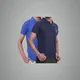 Navy Blue Royal Blue__Vie Eleganto