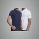 Navy Blue White__Vie Eleganto