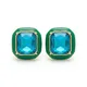 Square Teal Green__Crusstique