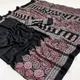 Black__The Ajrakh Saree