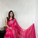 Pink__The Ajrakh Saree