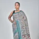 Grey__The Ajrakh Saree