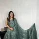 Green__The Ajrakh Saree