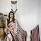 Beige__The Ajrakh Saree