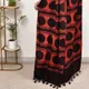 Red__The Ajrakh Saree