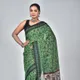 Green__The Ajrakh Saree