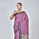 Pink__The Ajrakh Saree