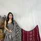 Maroon__The Ajrakh Saree