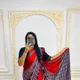 Red__The Ajrakh Saree