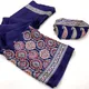 Blue__The Ajrakh Saree