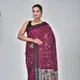 Magenta__The Ajrakh Saree
