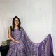 Purple__The Ajrakh Saree
