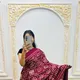 Maroon__The Ajrakh Saree
