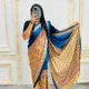 Yellow__The Ajrakh Saree