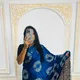 Blue__The Ajrakh Saree