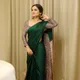 Green__The Ajrakh Saree