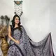 Blue__The Ajrakh Saree