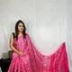 Pink__The Ajrakh Saree