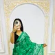 Green__The Ajrakh Saree