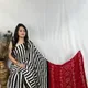Red__The Ajrakh Saree