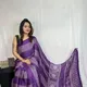 Purple__The Ajrakh Saree