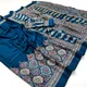 Navy Blue__The Ajrakh Saree
