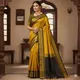 Gold Black__Peacock Sarees