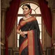 Black And Red__Peacock Sarees