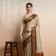 Tusar Brown__Peacock Sarees